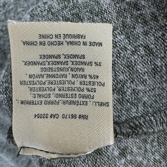 Saturday Sunday Anthropologie Cold Shoulder Sweater Womens XL Heathered Gray - Picture 9 of 13